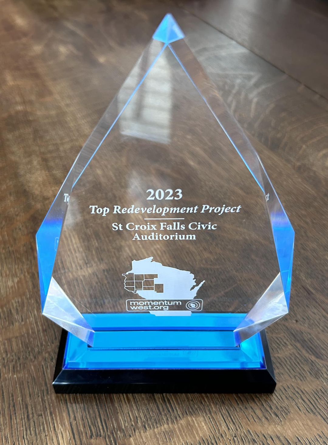 The City of St. Croix Falls and 210 Civic, LLC Win Top Redevelopment Project Award Main Photo